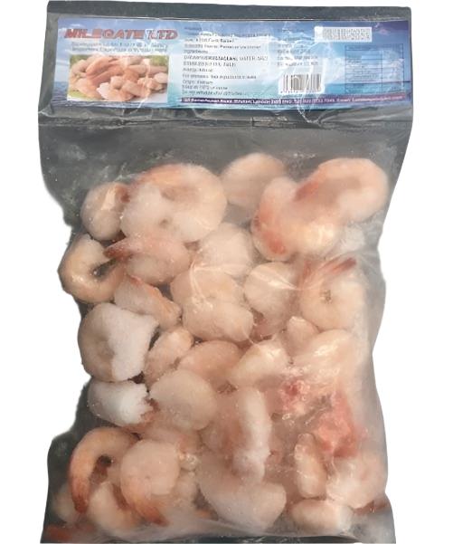 COOKED ADD PEELED PRAWNS SIZE 41/50 500GRAM