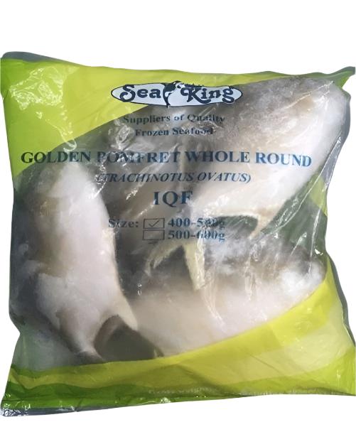 GOLDEN POMFRET 2KG SIZE 500/600